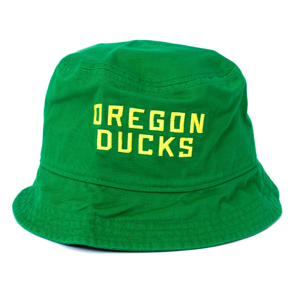 Classic Oregon O, Nike, Green, Bucket, Accessories, Unisex, Apex, Twill, Hat, 882843